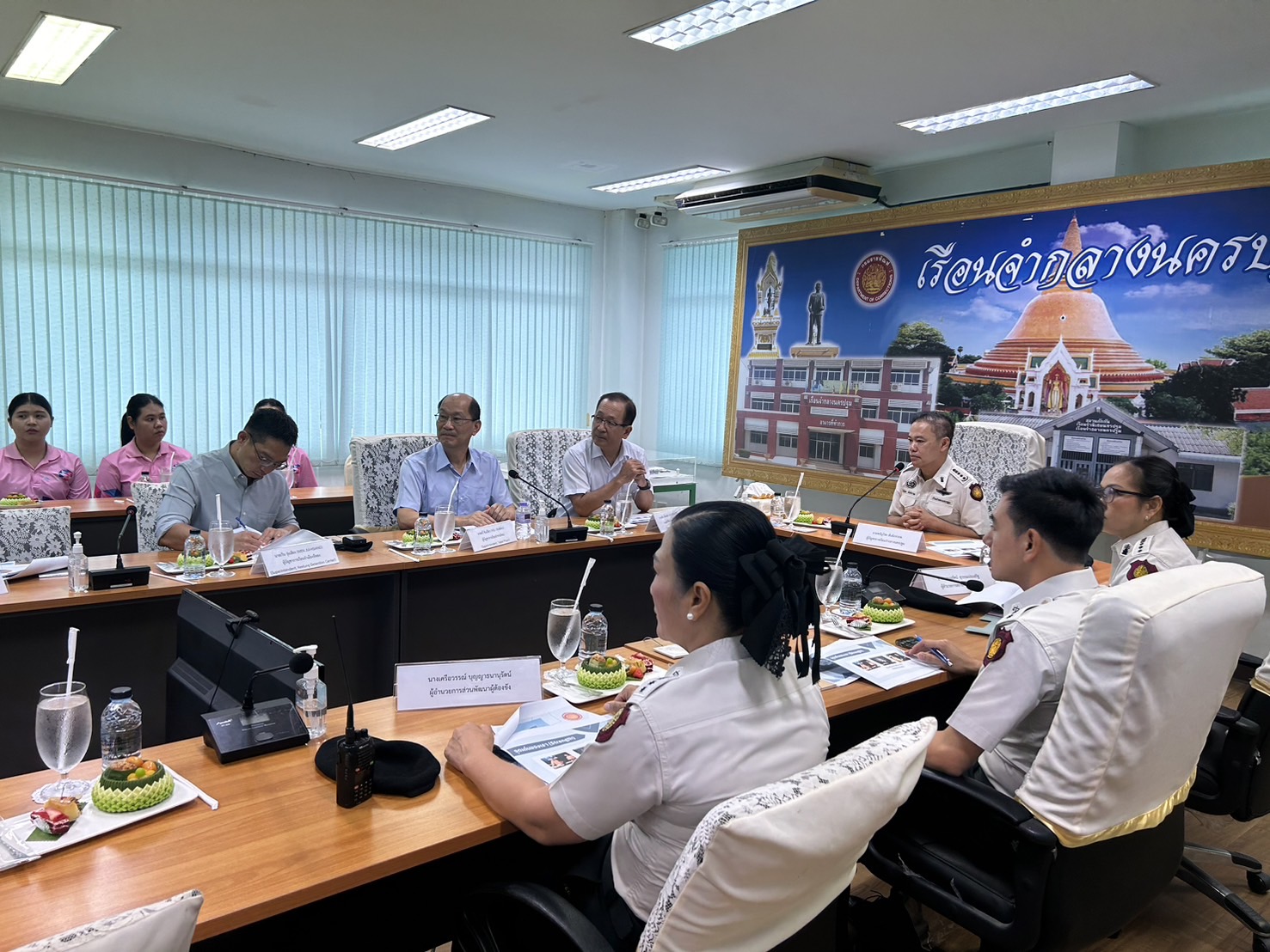 佛統府中央監獄交流座談1