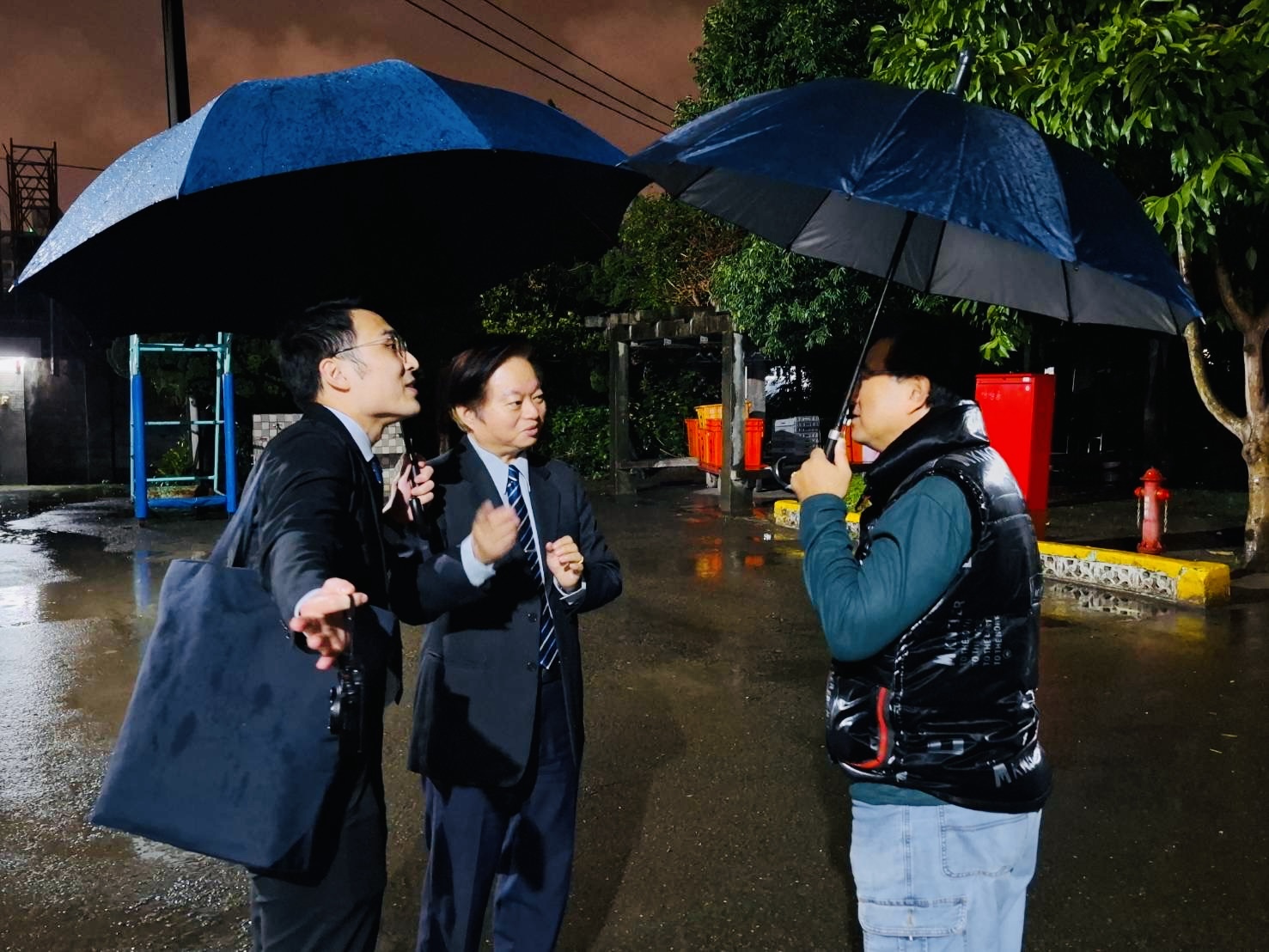 慰問夜間值勤同仁