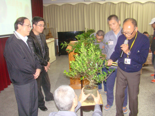 花蓮監獄園藝植栽設計訓練班開訓 105/03/14